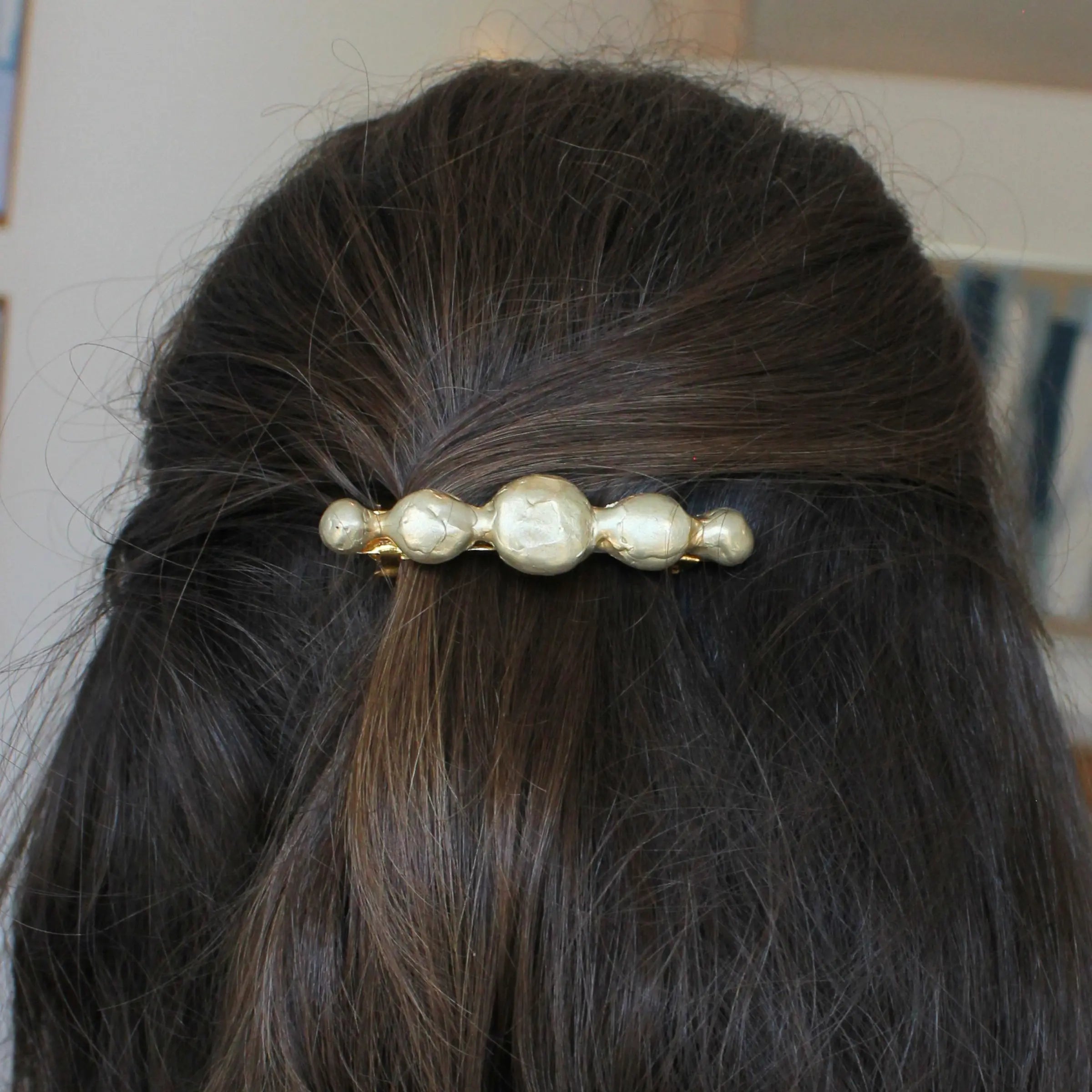 Turned Barrette Mary Frances Maker