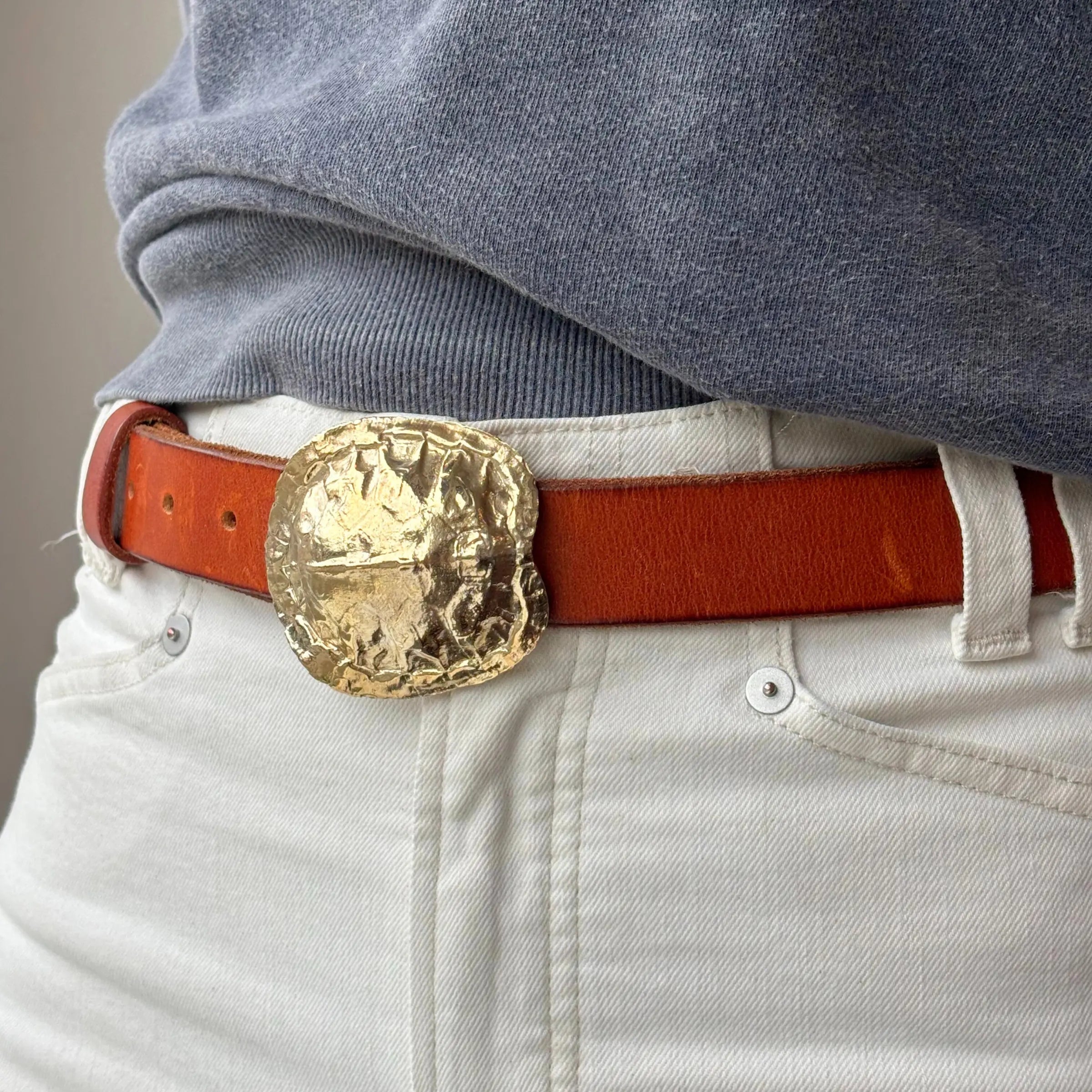 Turtle Belt Buckle Mary Frances Maker