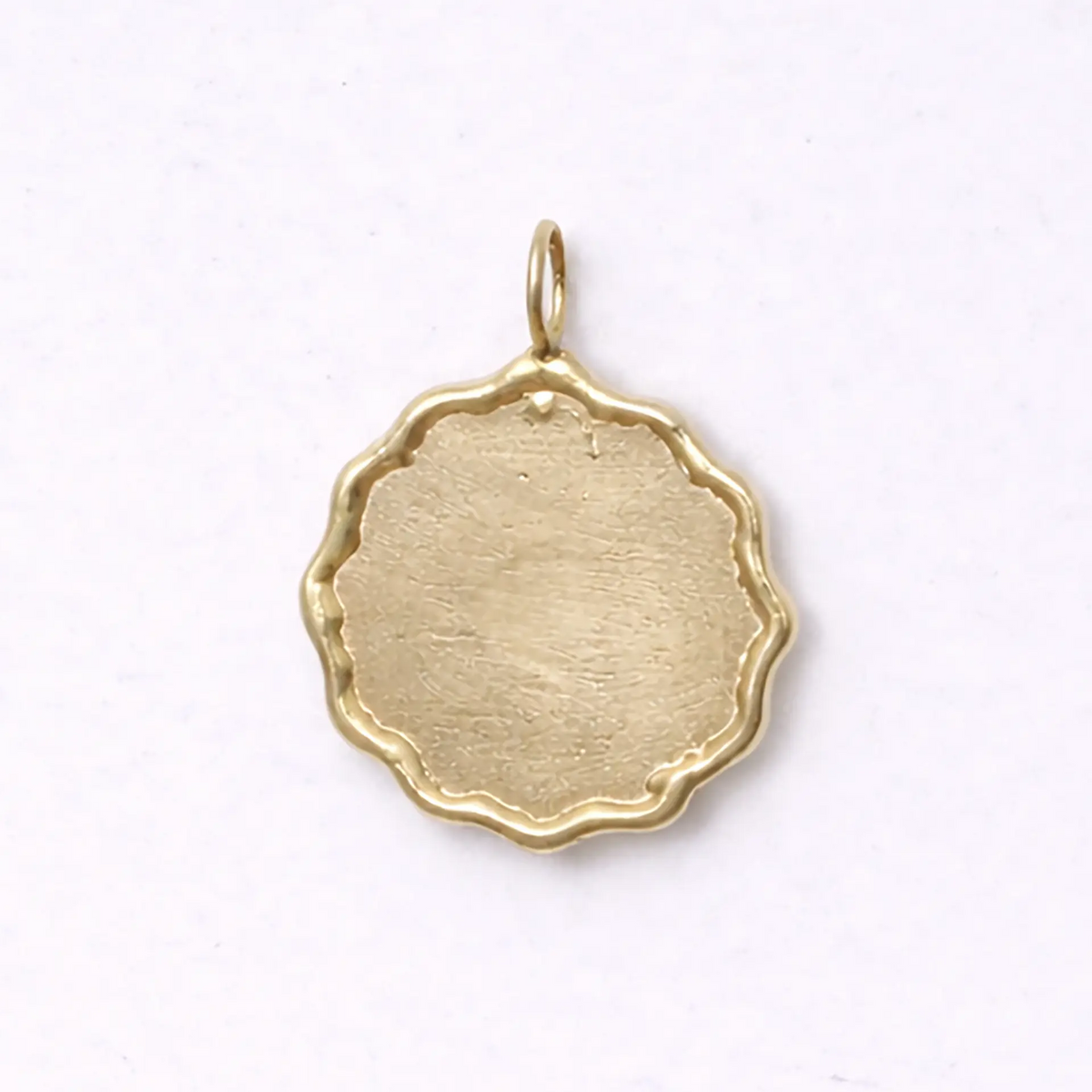 Wavy Disc Pendant Mary Frances Maker