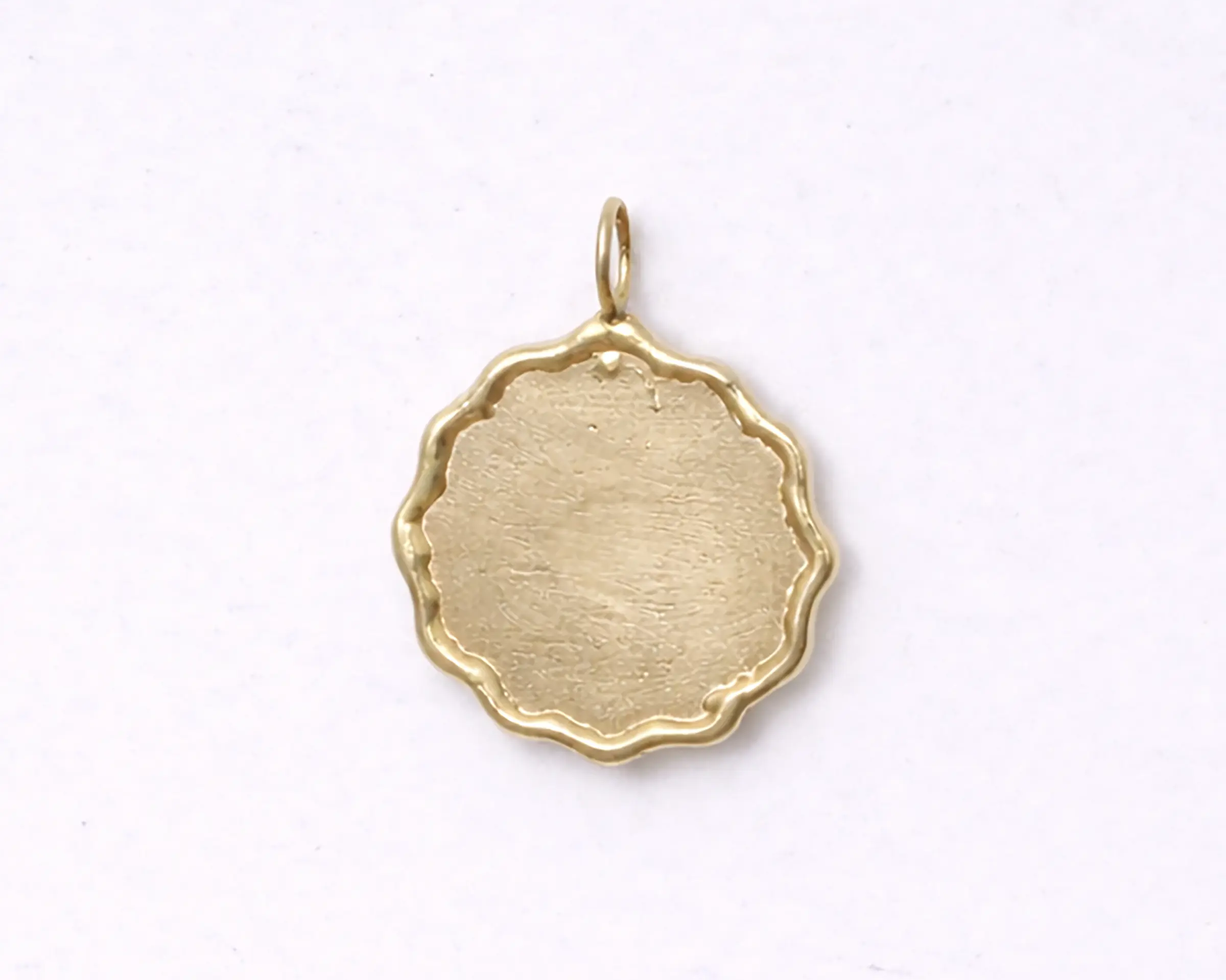 Wavy Disc Pendant Mary Frances Maker